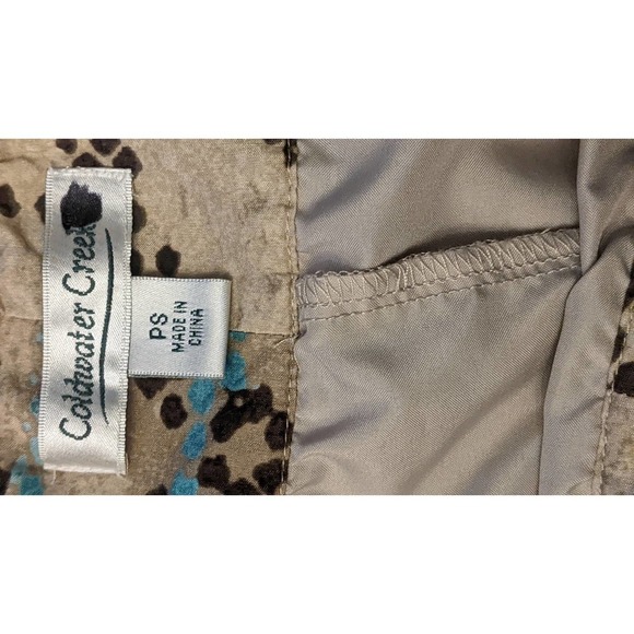 Coldwater Creek Silk Blend Midi Skirt Petite Small - Picture 9 of 9